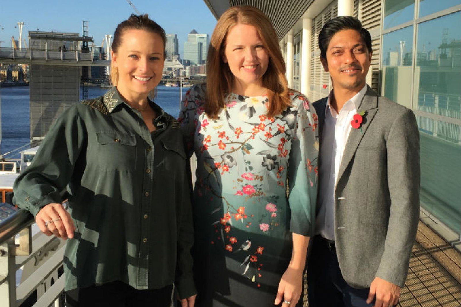 Sophie, Pippa, Anwar