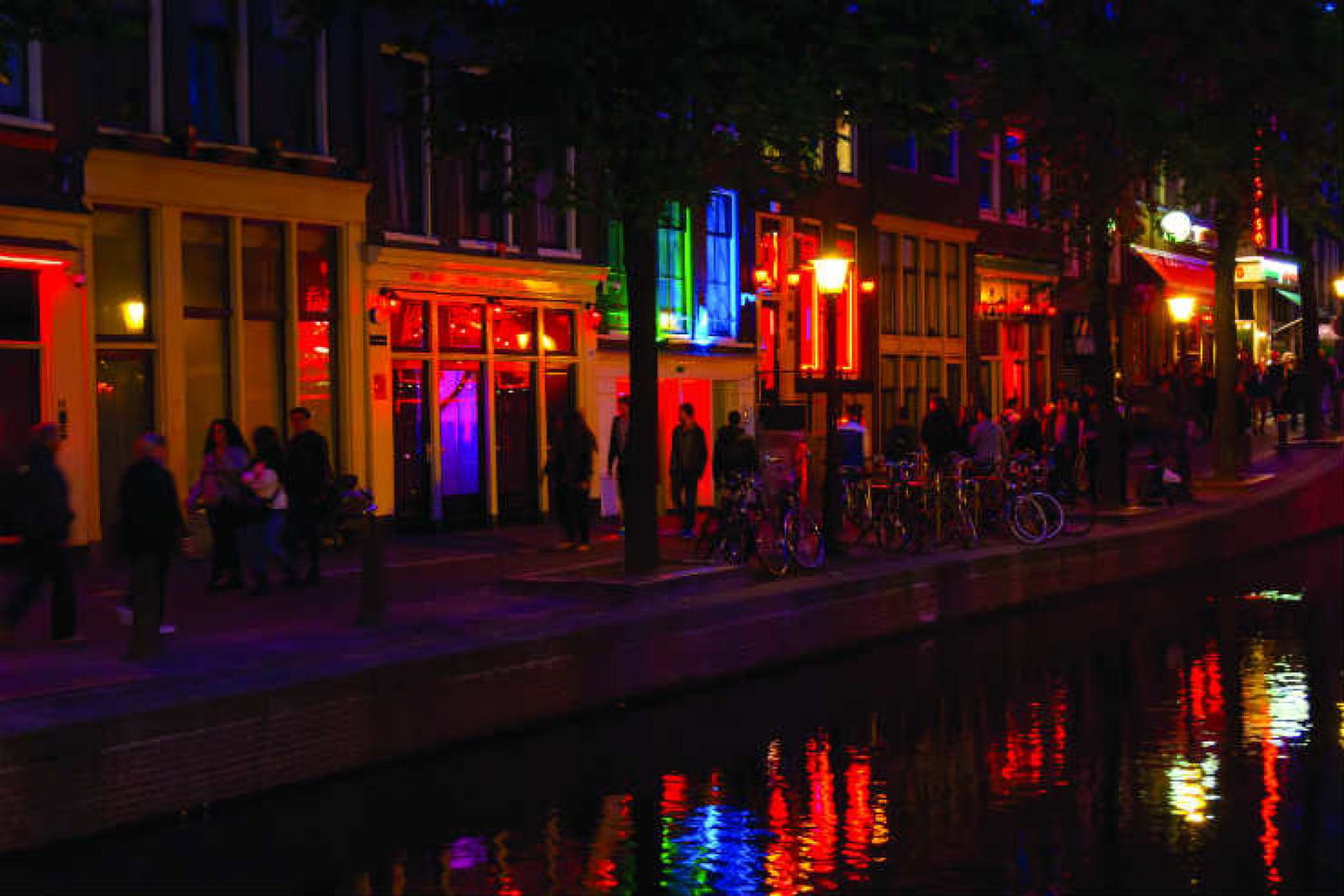 Amsterdam's red light district