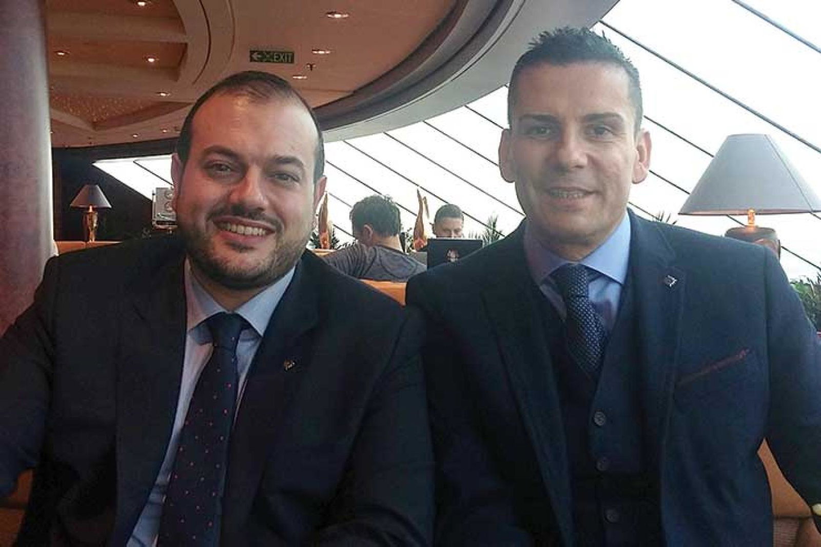 Antonio Paradiso (left) and Steve Williams (Right), MSC Cruises