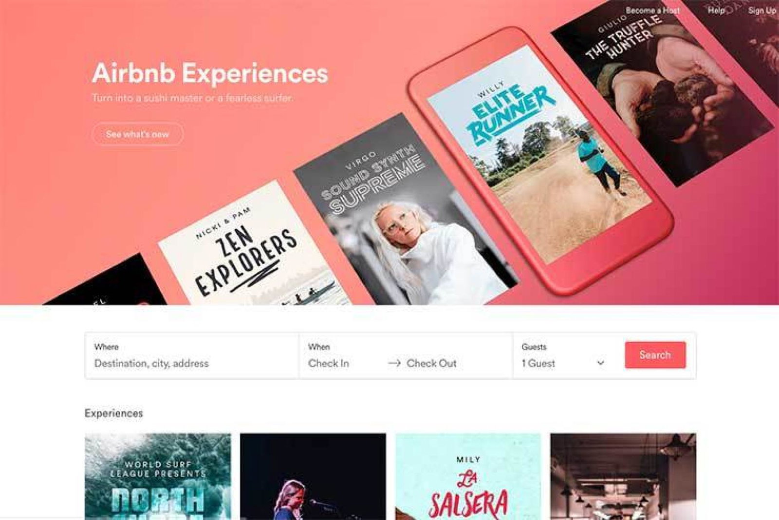 Airbnb website November 30, 2016