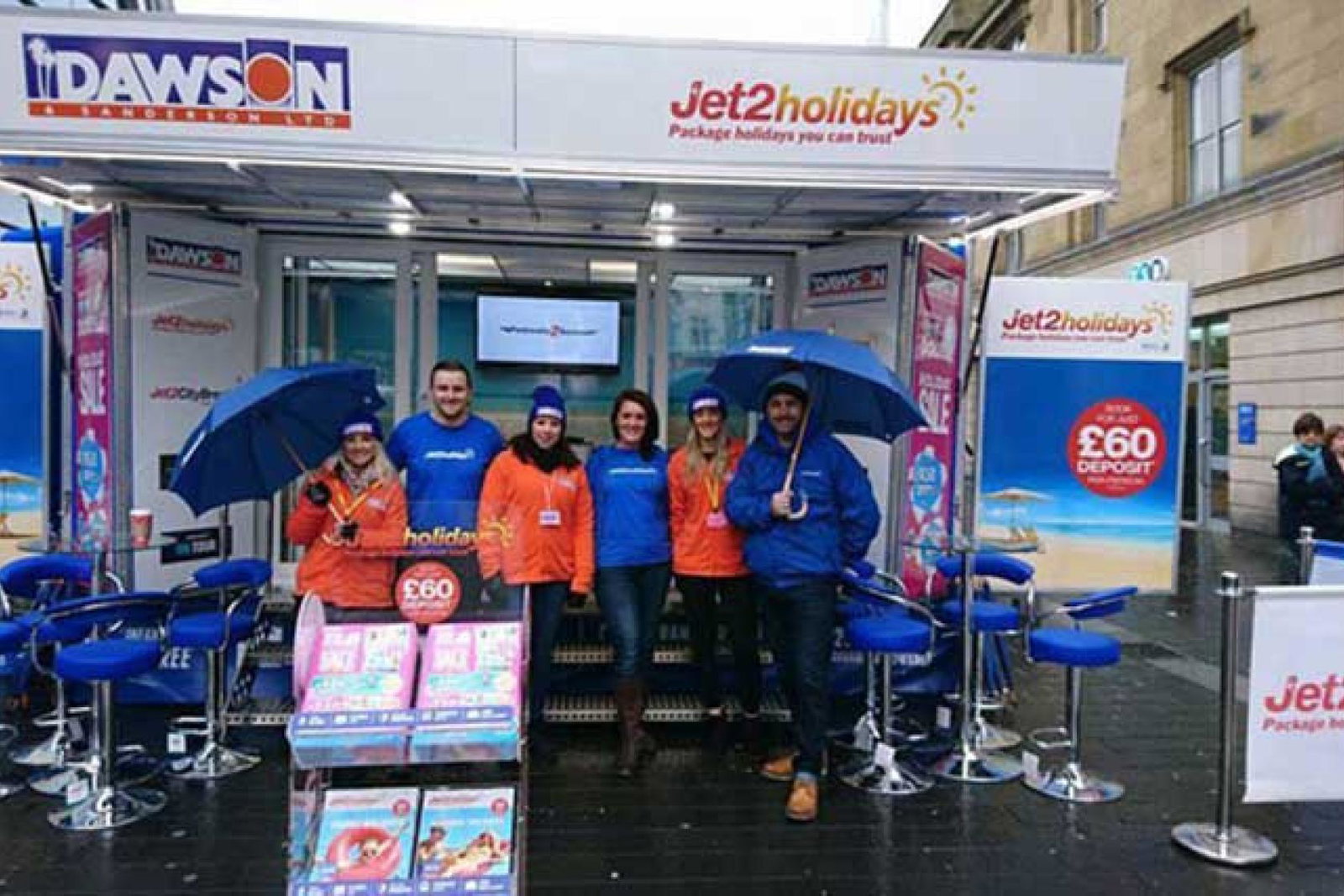 Jet2holidays pop-up store