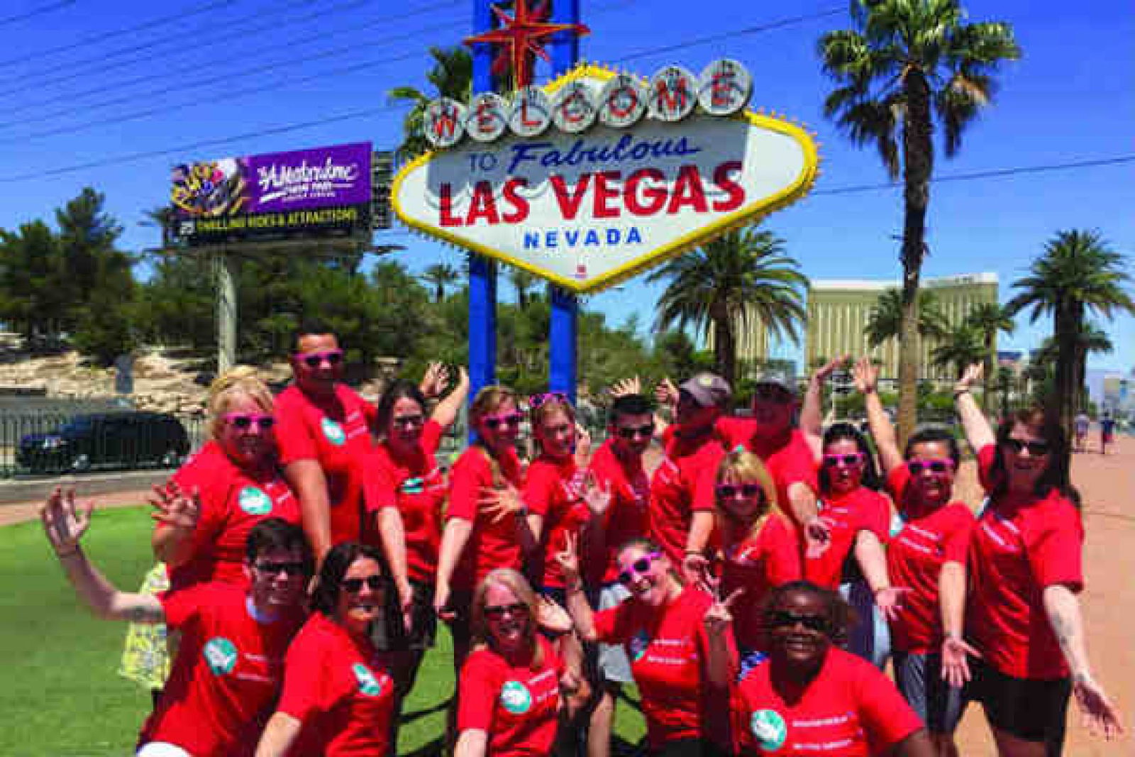 A previous 'mega fam' took agents to Las Vegas