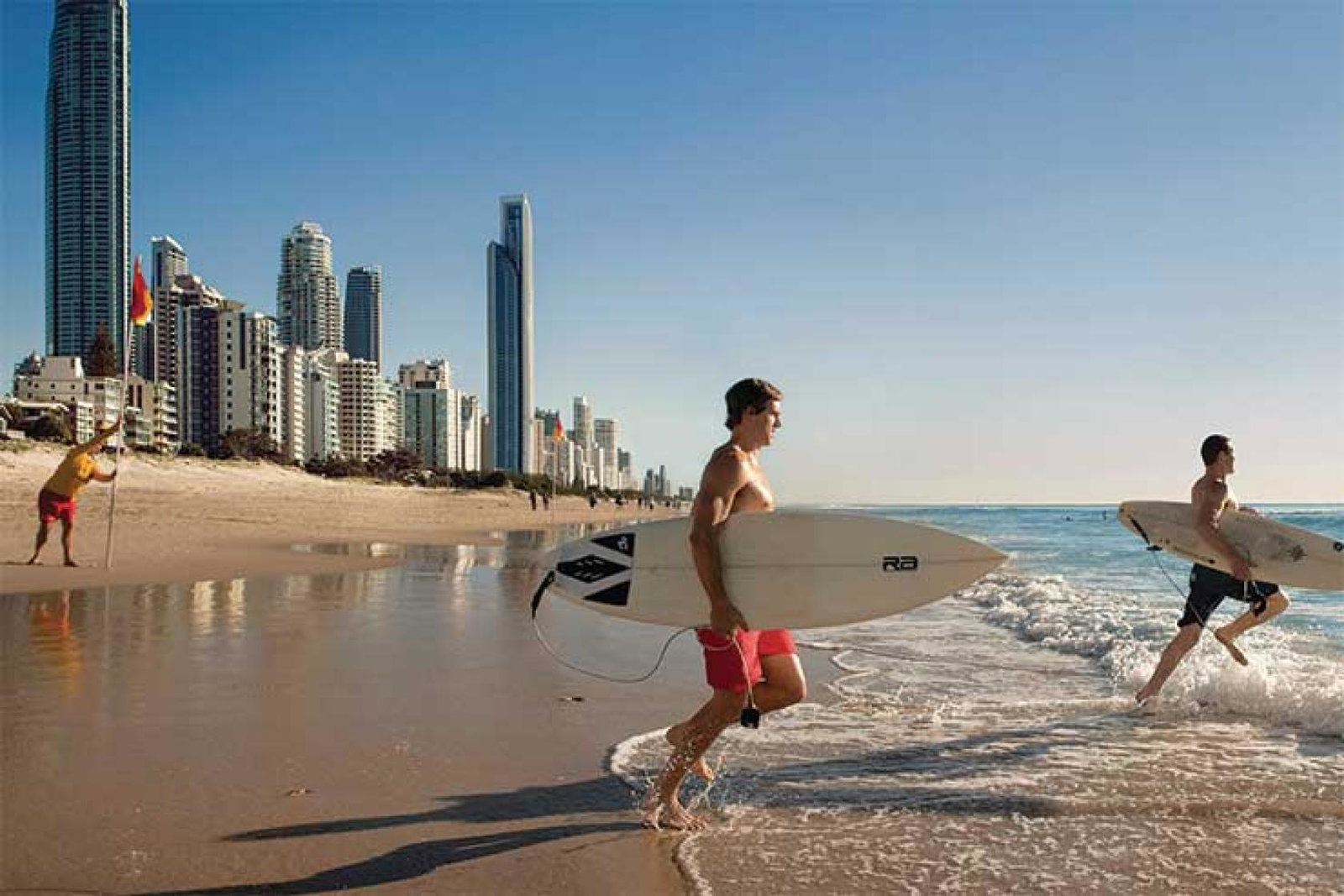 Gold Coast, Australia surfers
