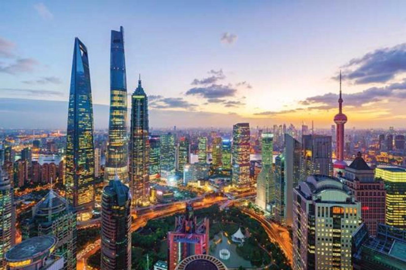 Shanghai skyline iStock-614703754