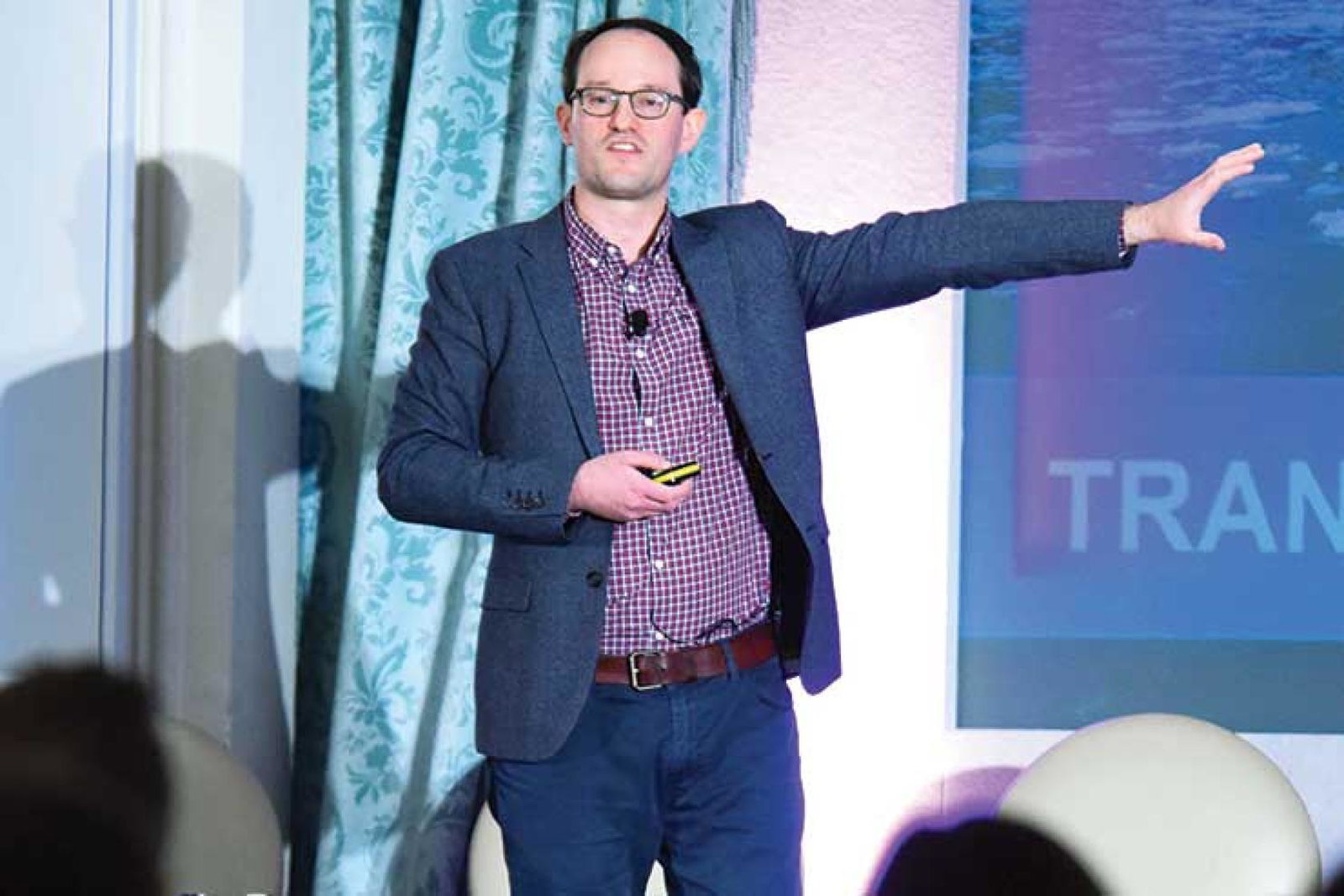 David Mattin speaking at UltraTravel Forum 2017