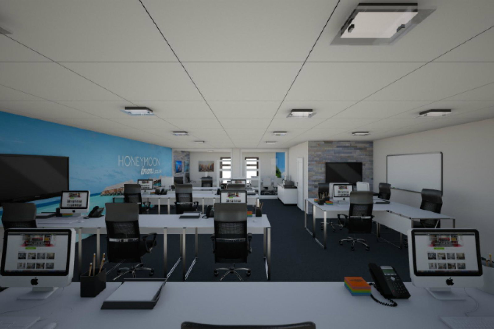 Honeymoon Dreams New Office