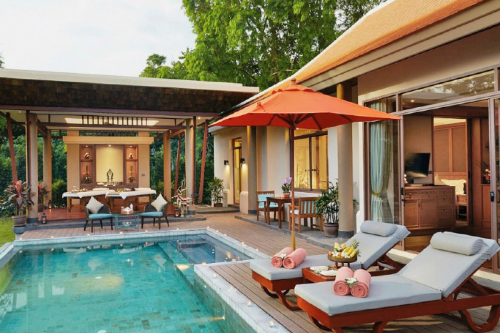 Santiburi Spa Villa Pool