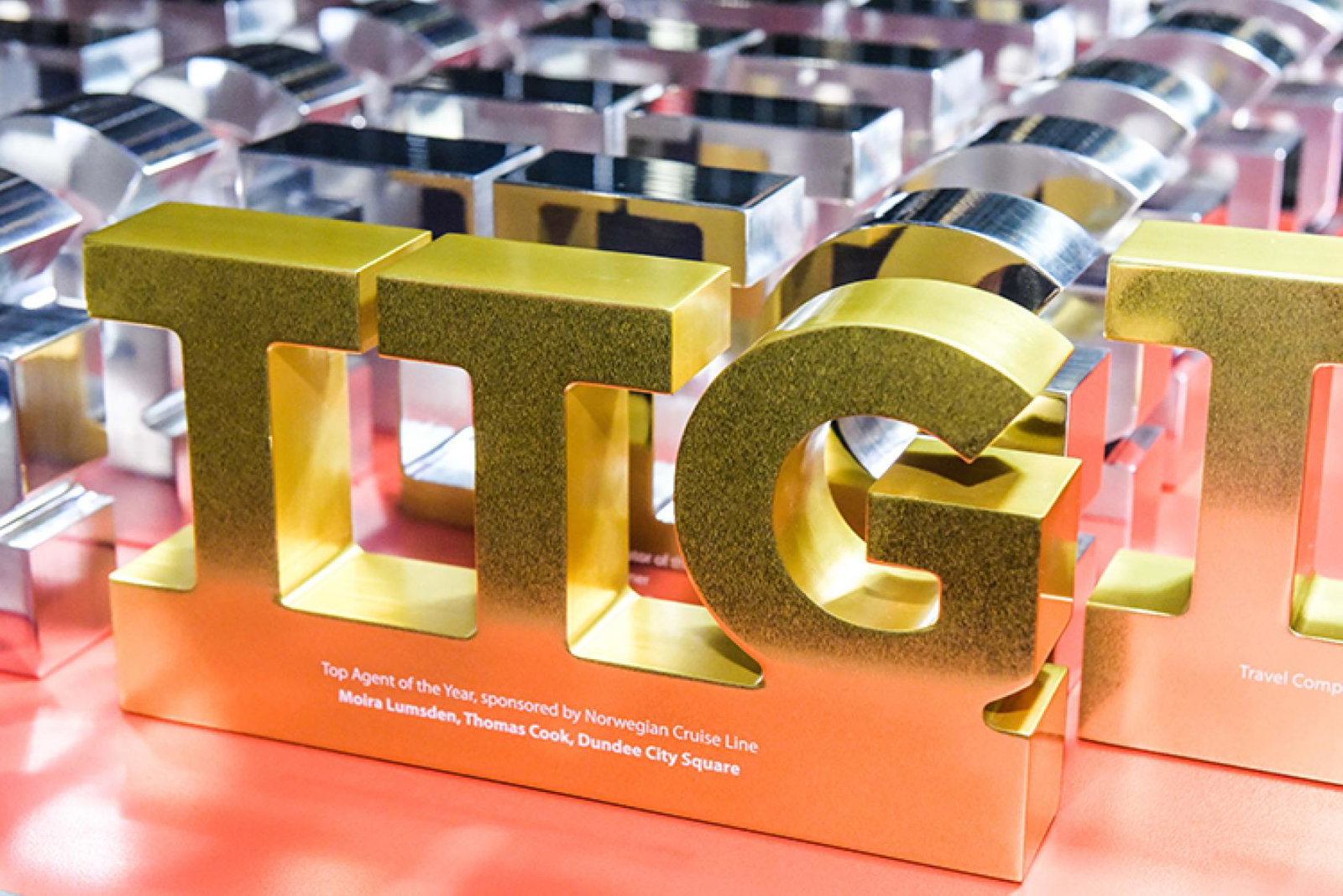 TTG Travel Awards trophies 2016