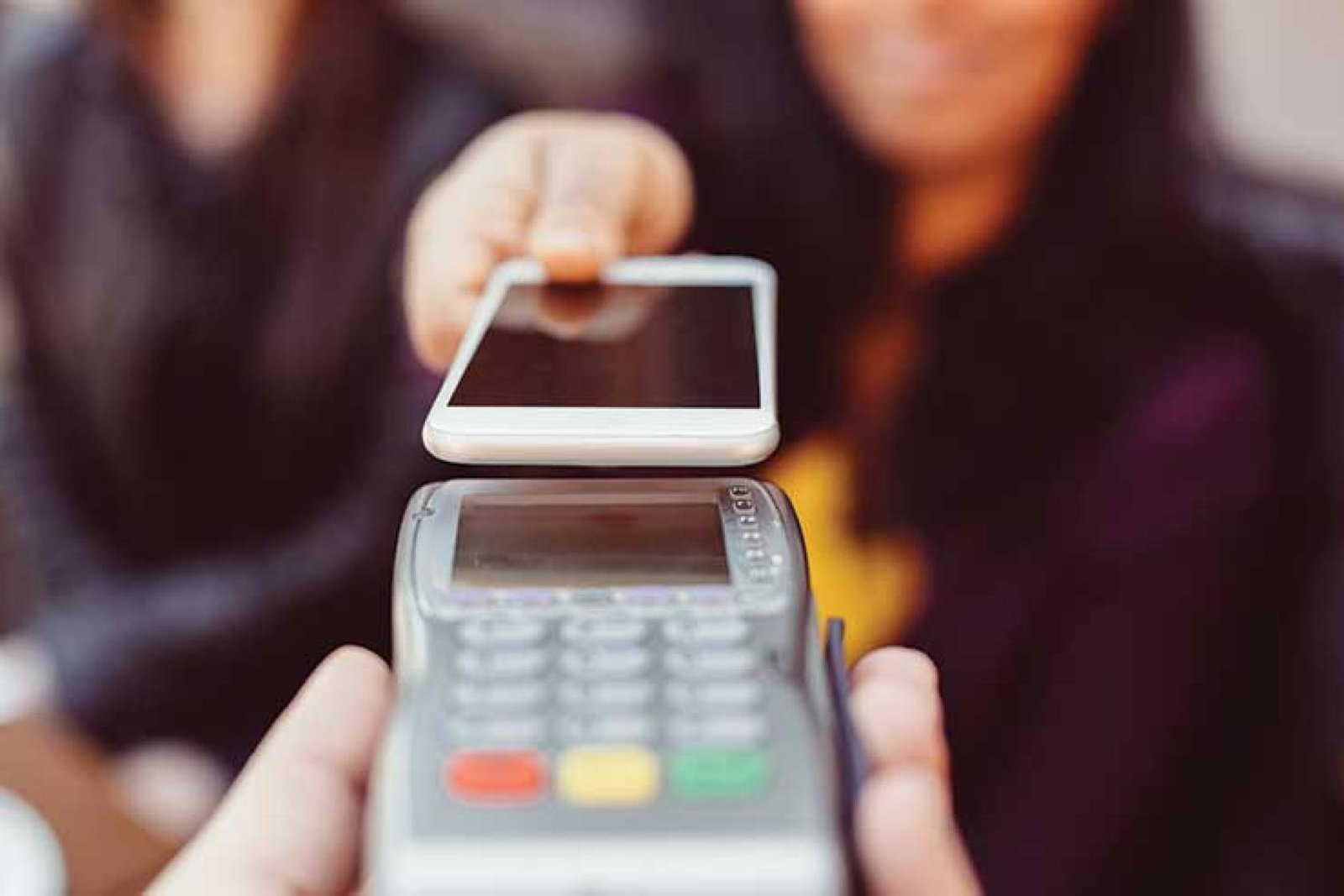 Smartphone contactless payment
