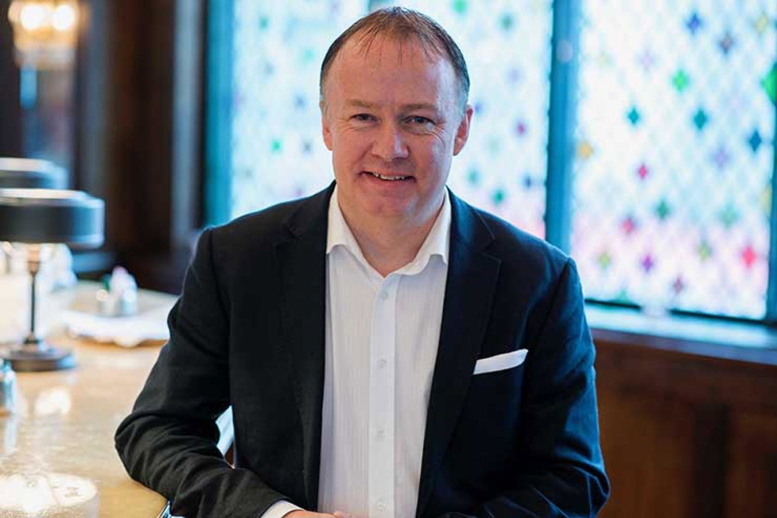 UK and Ireland managing director Chris Townson announced the news at a lunch at Rubens at the Palace