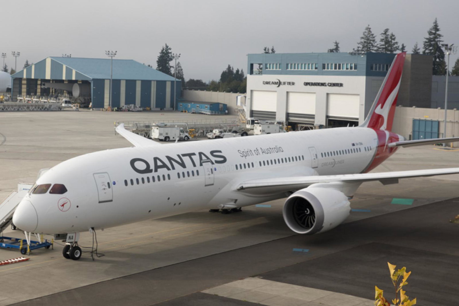 Qantas doesn't anticipate a resumption of international flights until 2022
