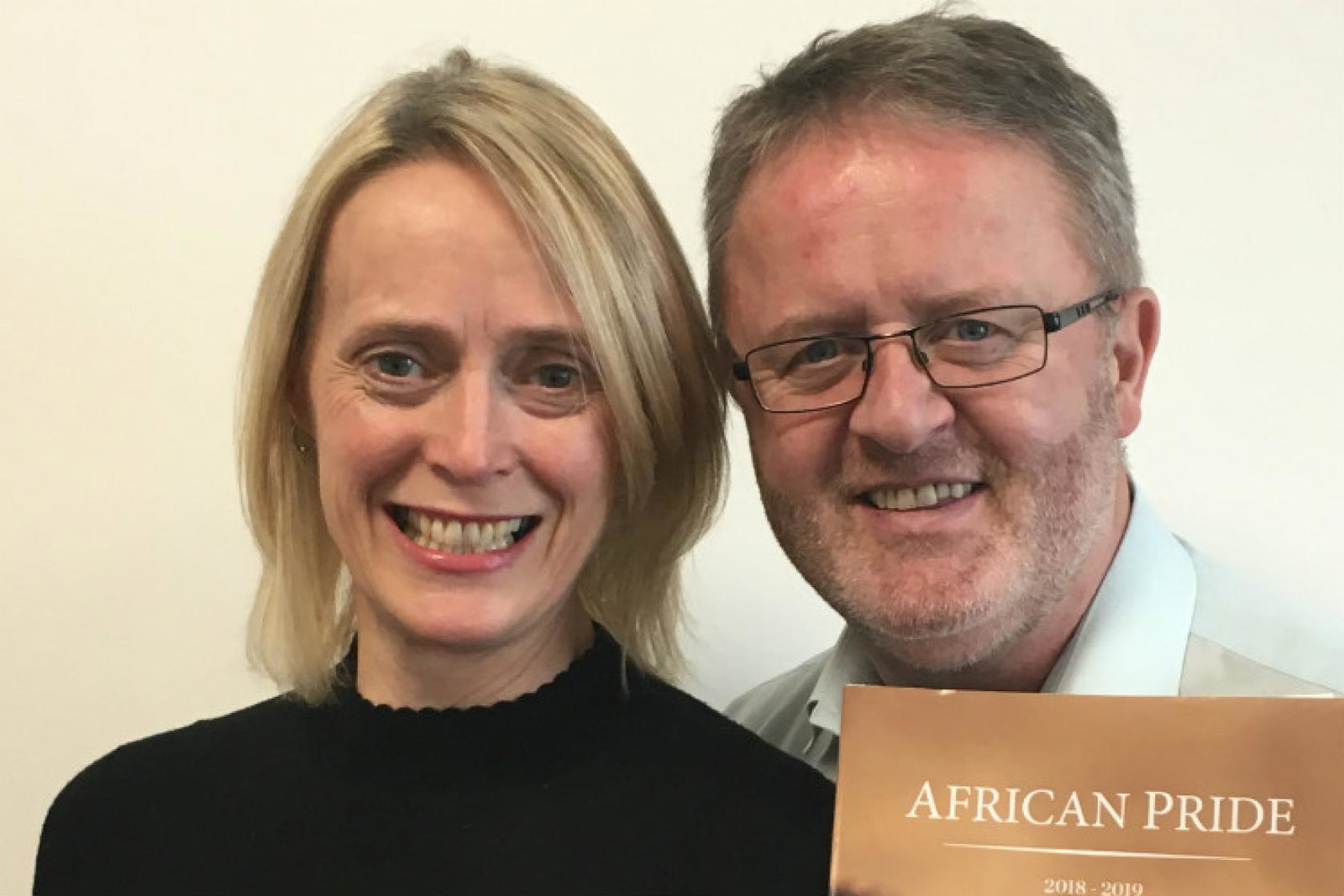 Liz Hall and David Holland African Pride