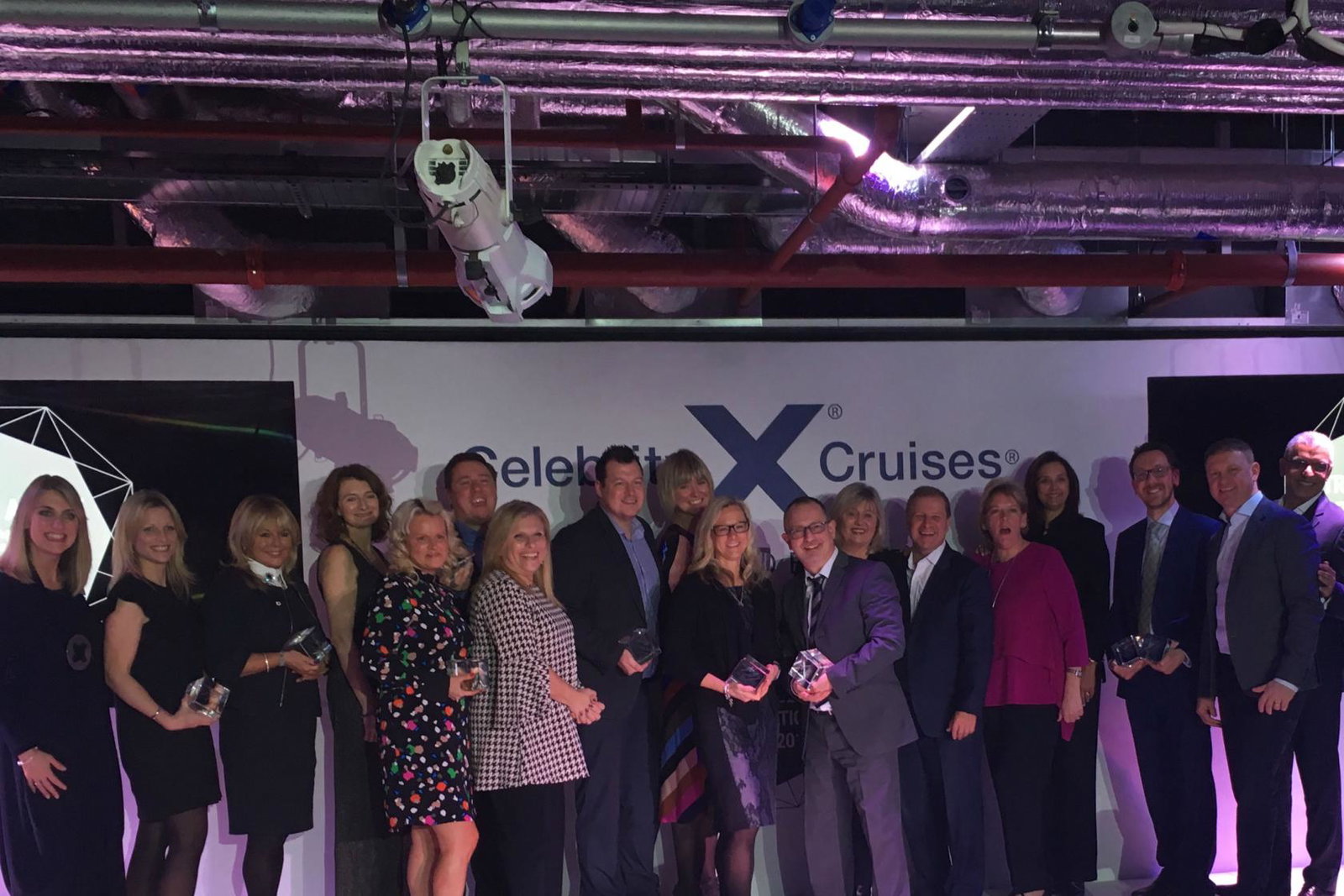 Celebrity Cruises agent awards.JPG
