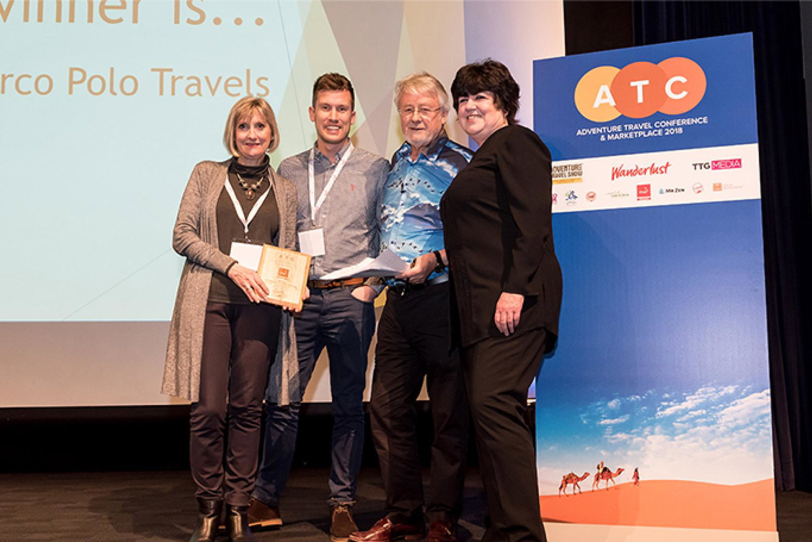 Polly Davies Marco Polo Travel wins Travel Agency of the Year
