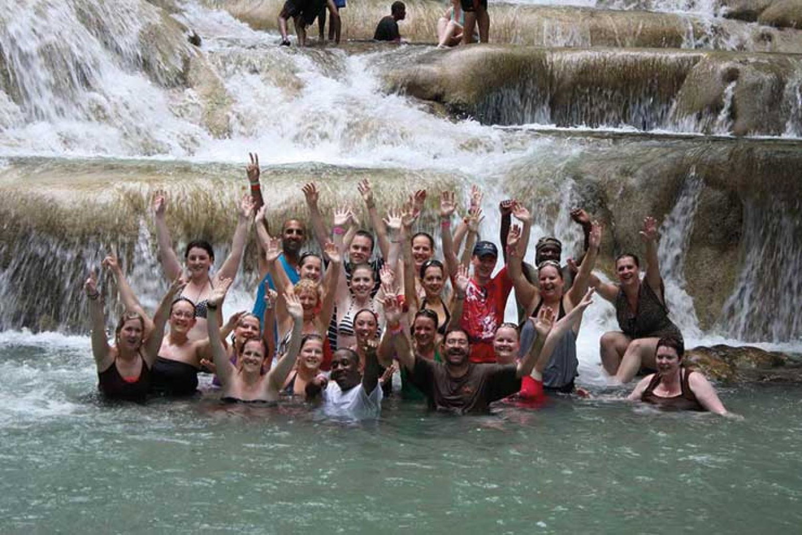 Jamaica Fam trip Dunns River Falls