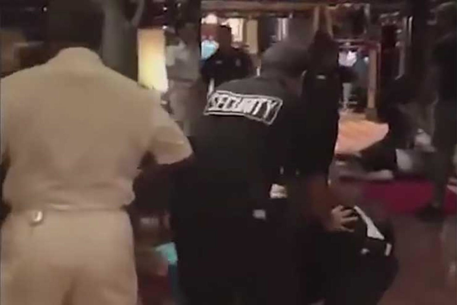 Cruise brawl