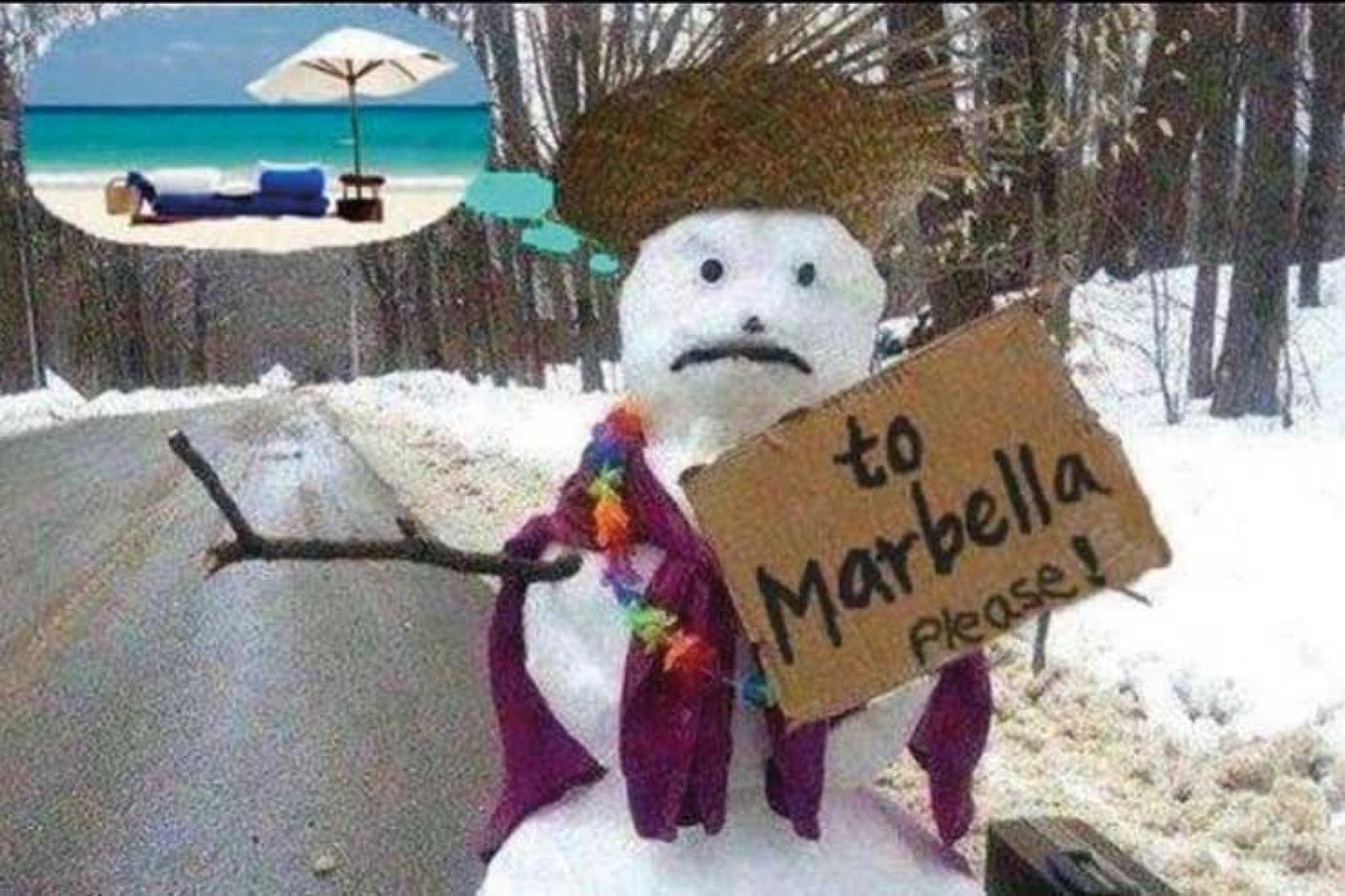 Cumbria Travel snowman