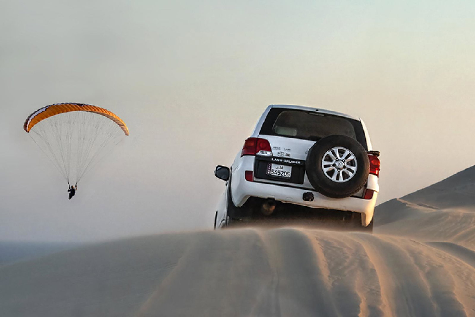 3. Drive over the dunes