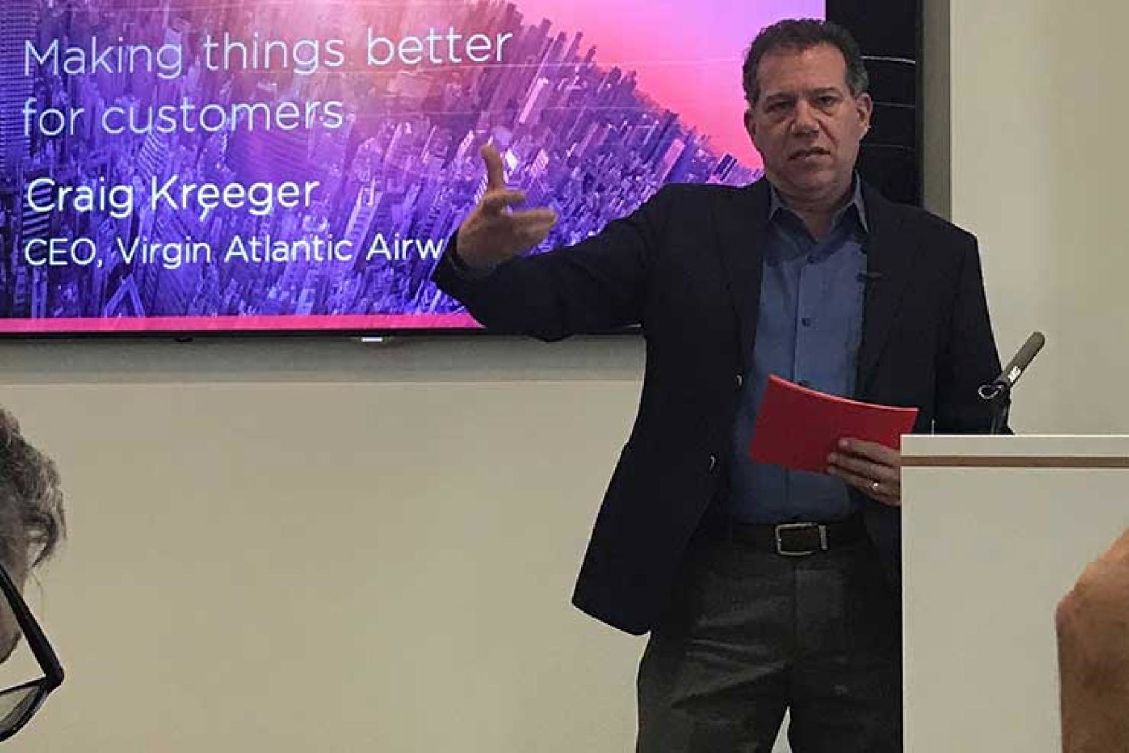 Craig Kreeger, Virgin Atlantic