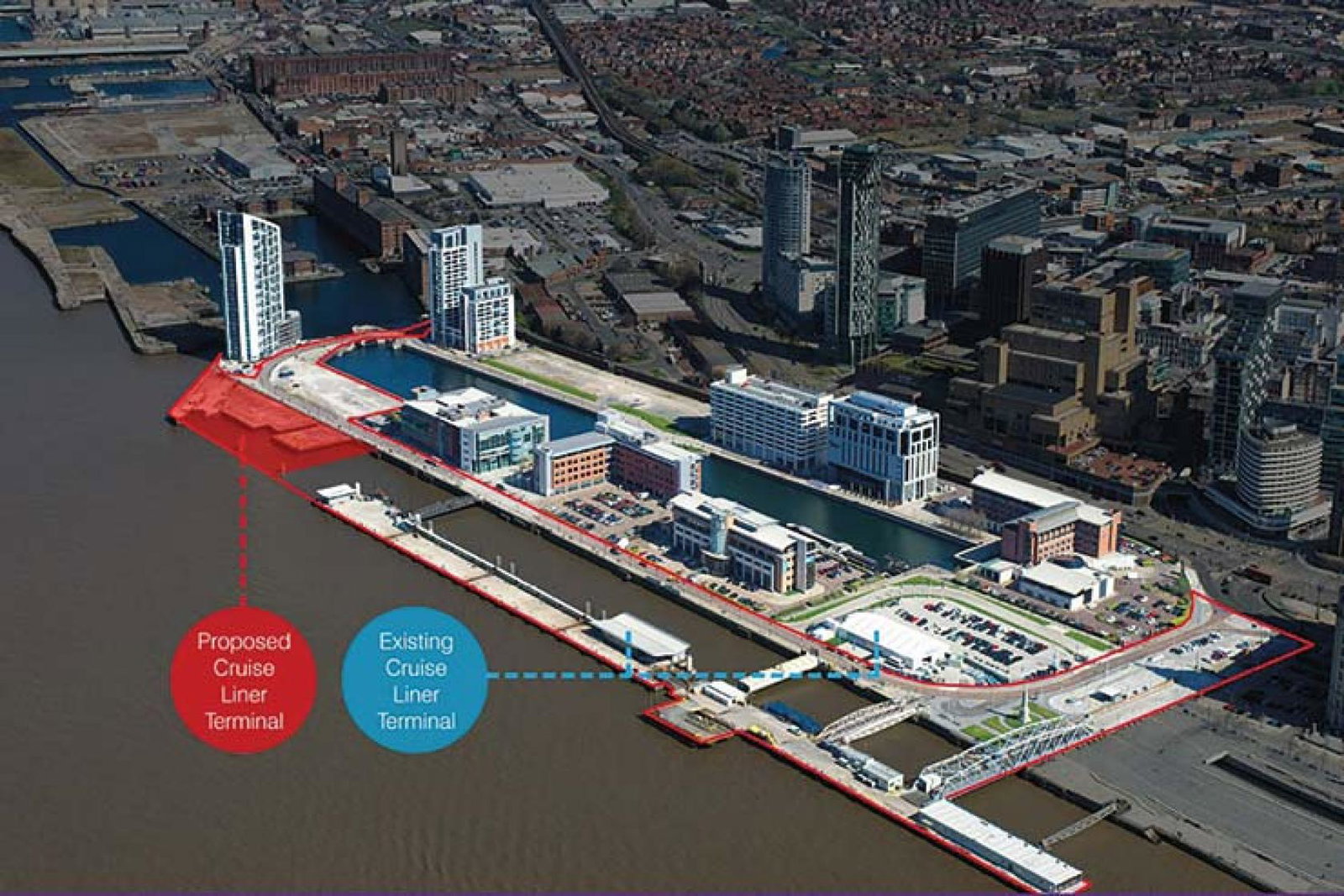 New Liverpool Cruise Terminal, relocation image