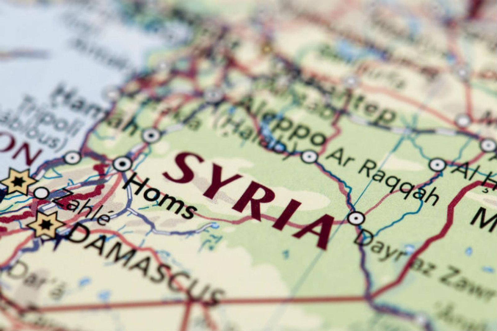 Syria map