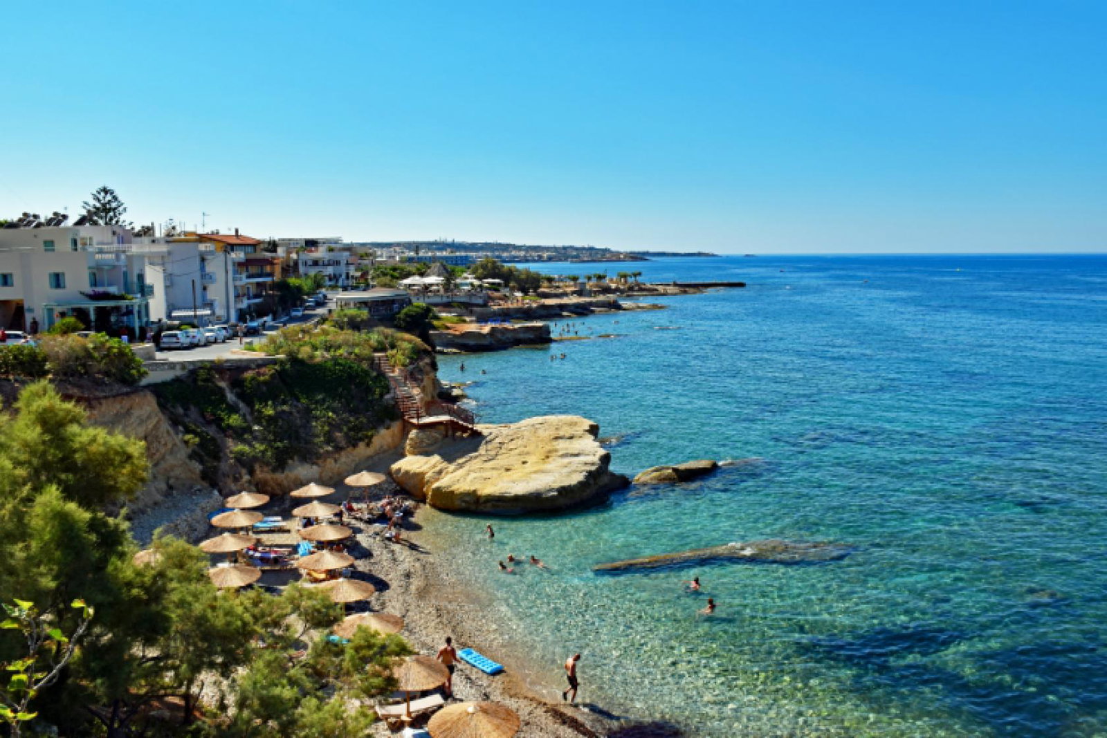 Tourists in Crete were moved to safety following the quake