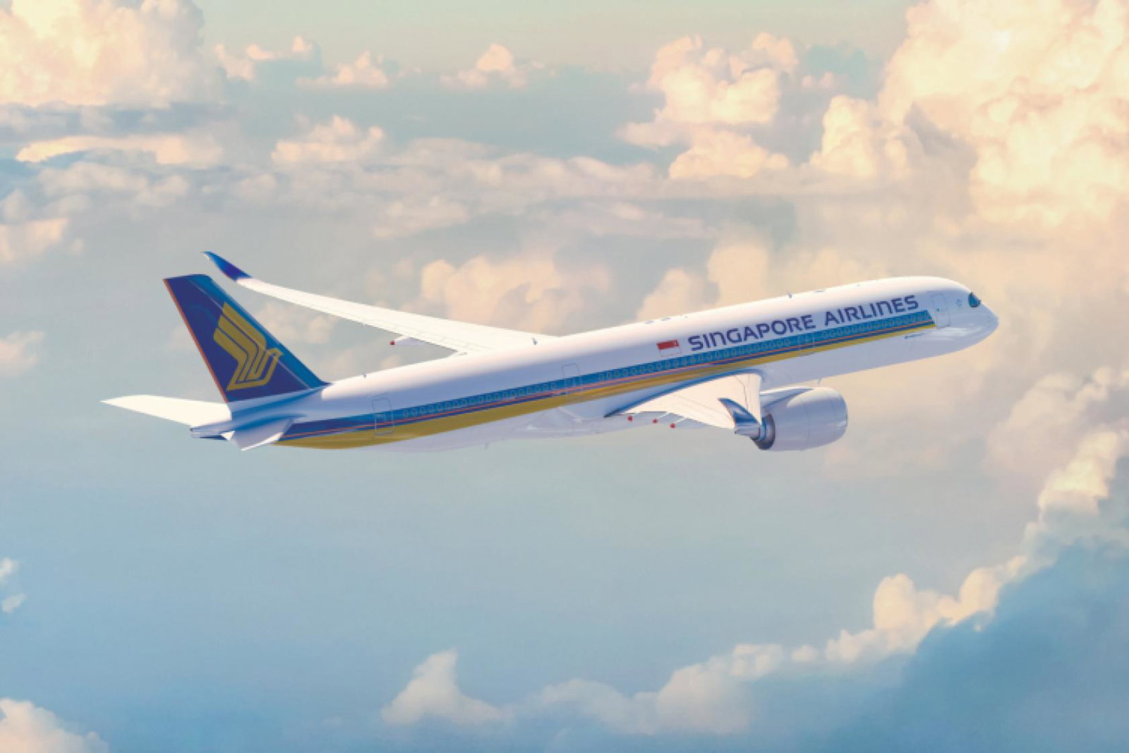 Singapore Airlines flies the Airbus A350 to Manchester