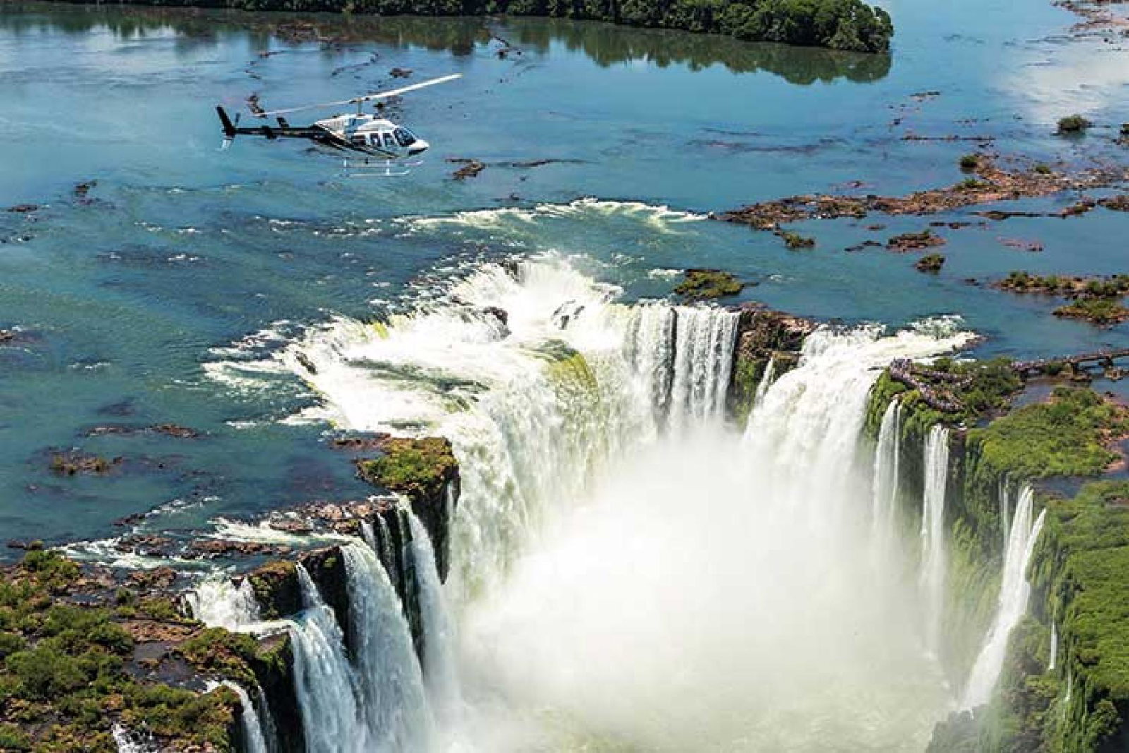Iguazu falls in Brazil