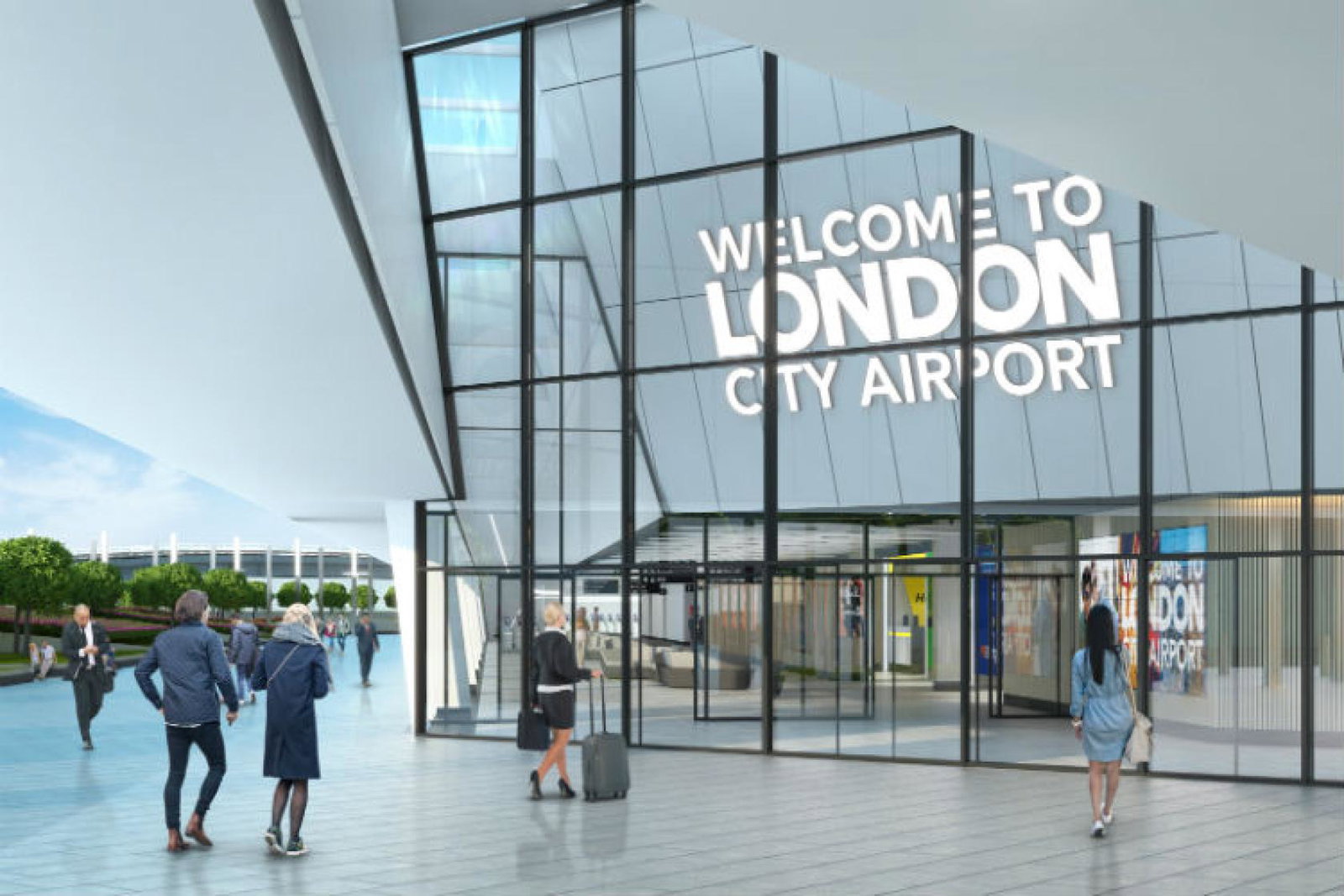 London City new entrance