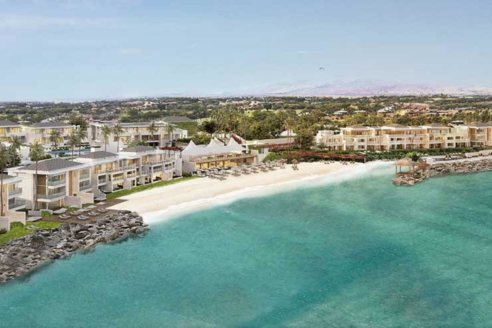 Hodges Bay Club aerial shot