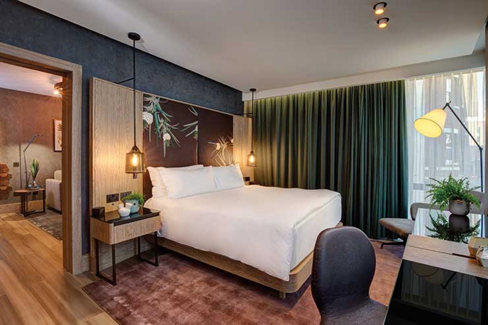 Vegan suite at Hilton London Bankside