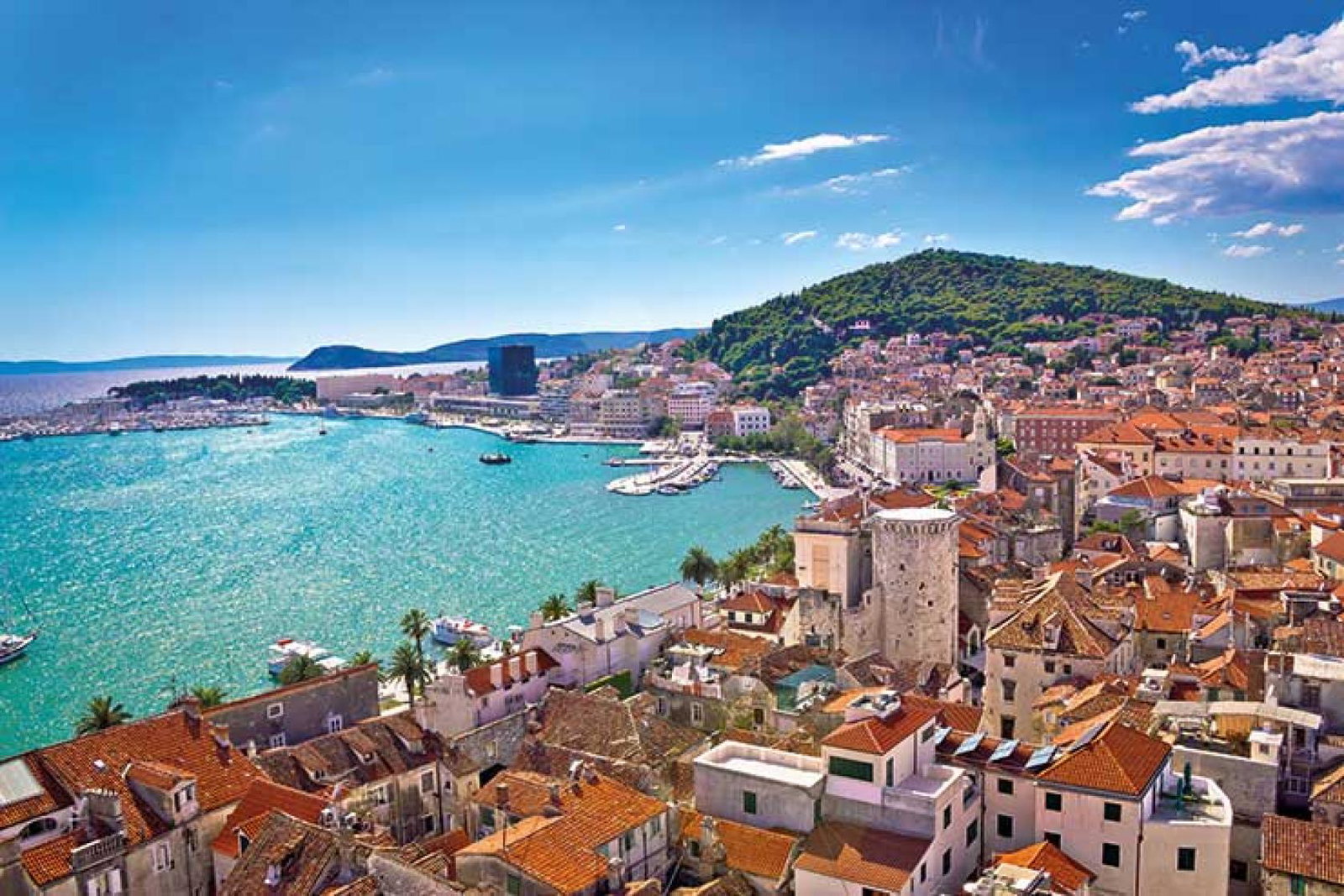 Croatia (Pictured: Split) has eased its national mask mandate