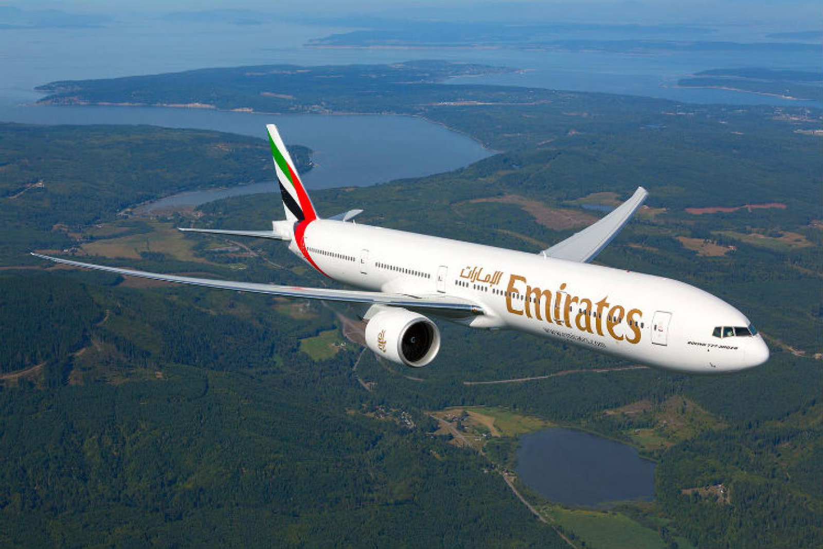 Emirates will fly a Boeing 777 to Stansted