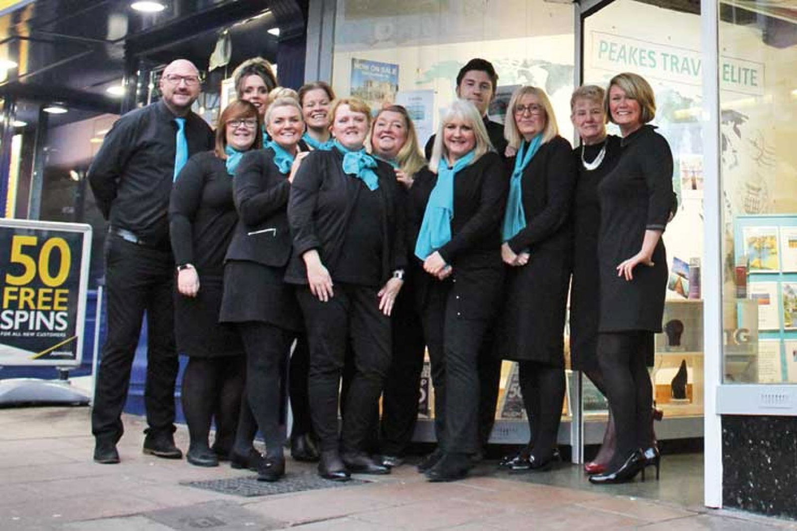 The Peakes Travel Elite team