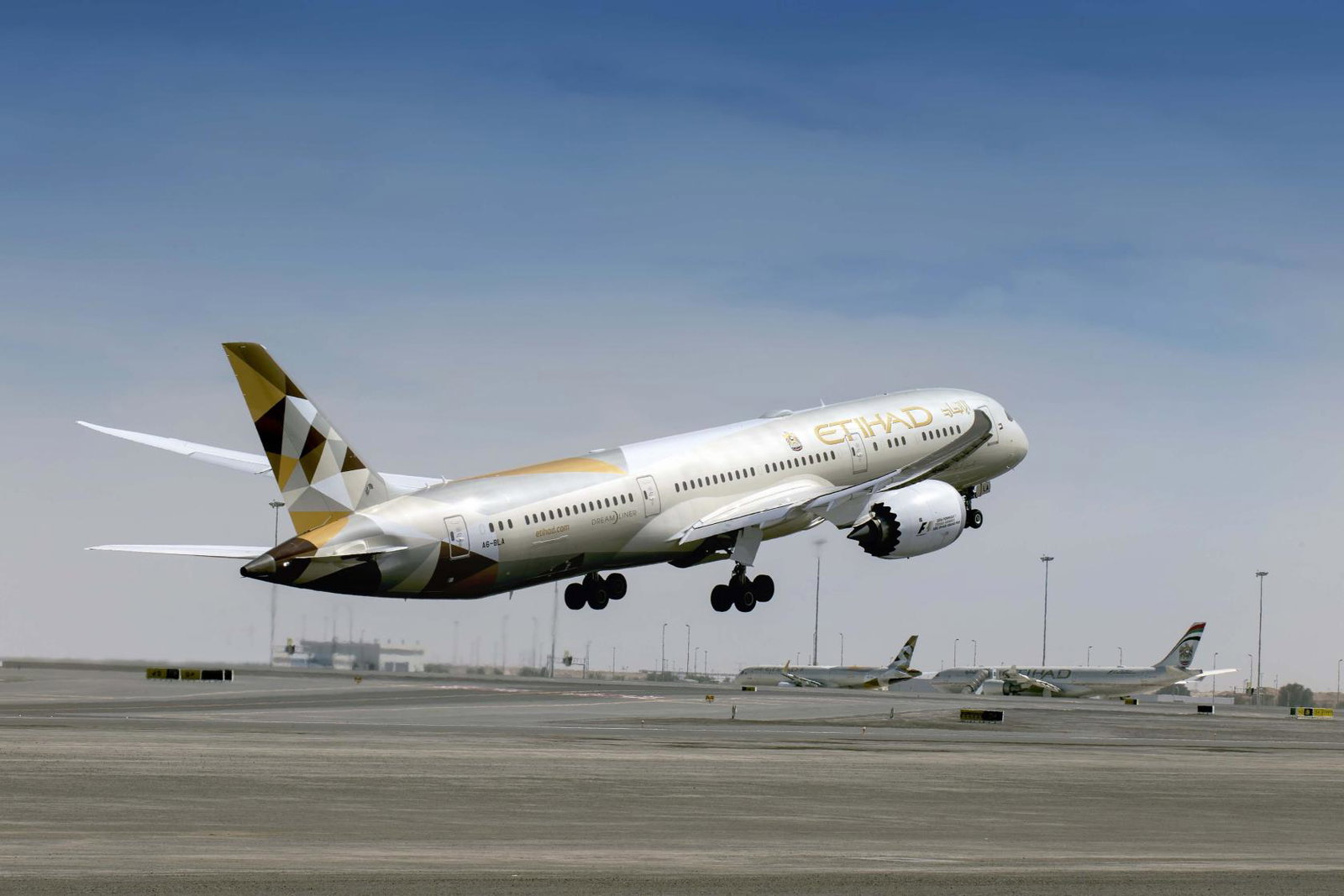 Etihad will operate three flights back to London and another three to Dublin
