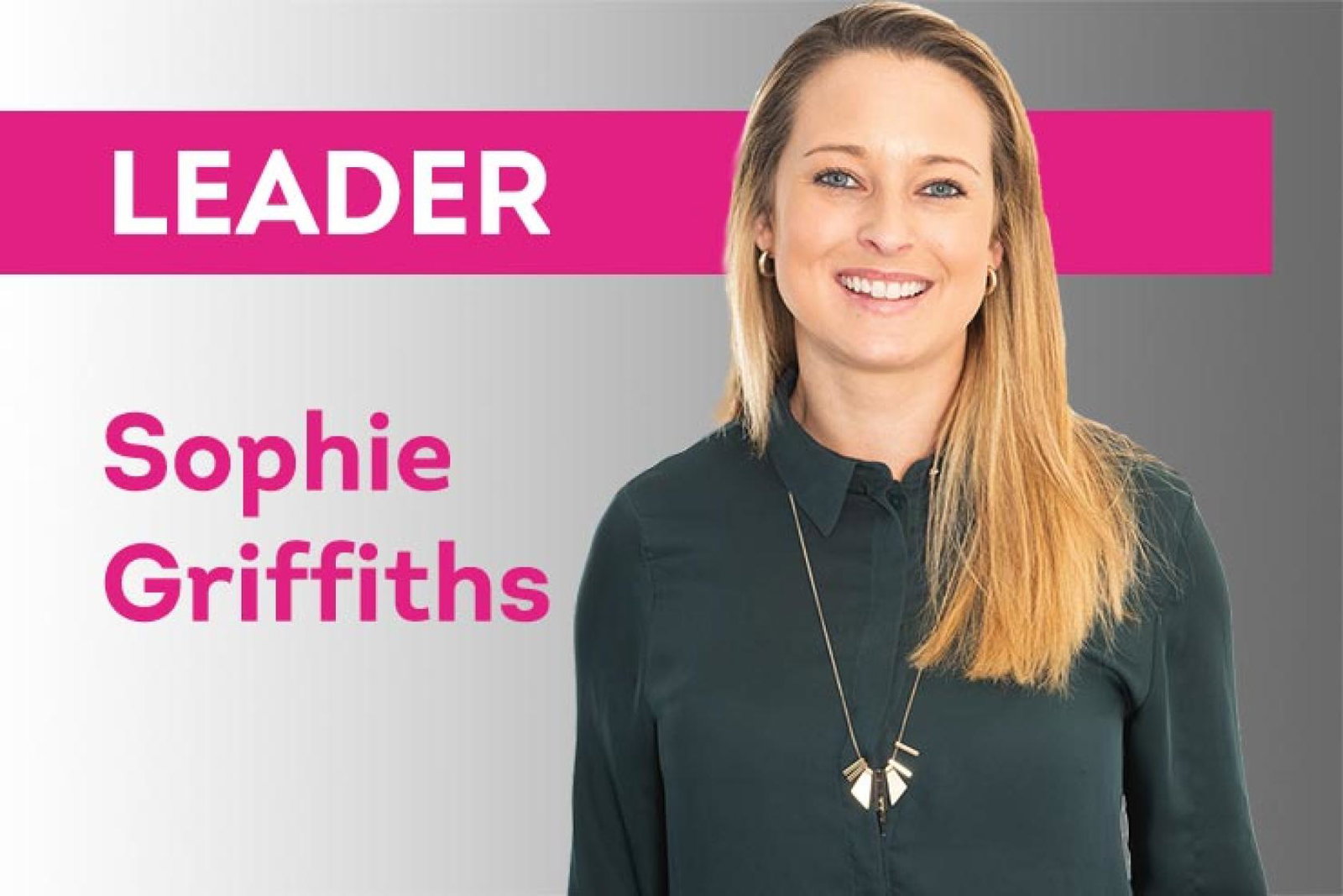 Sophie Griffiths Leader 2019