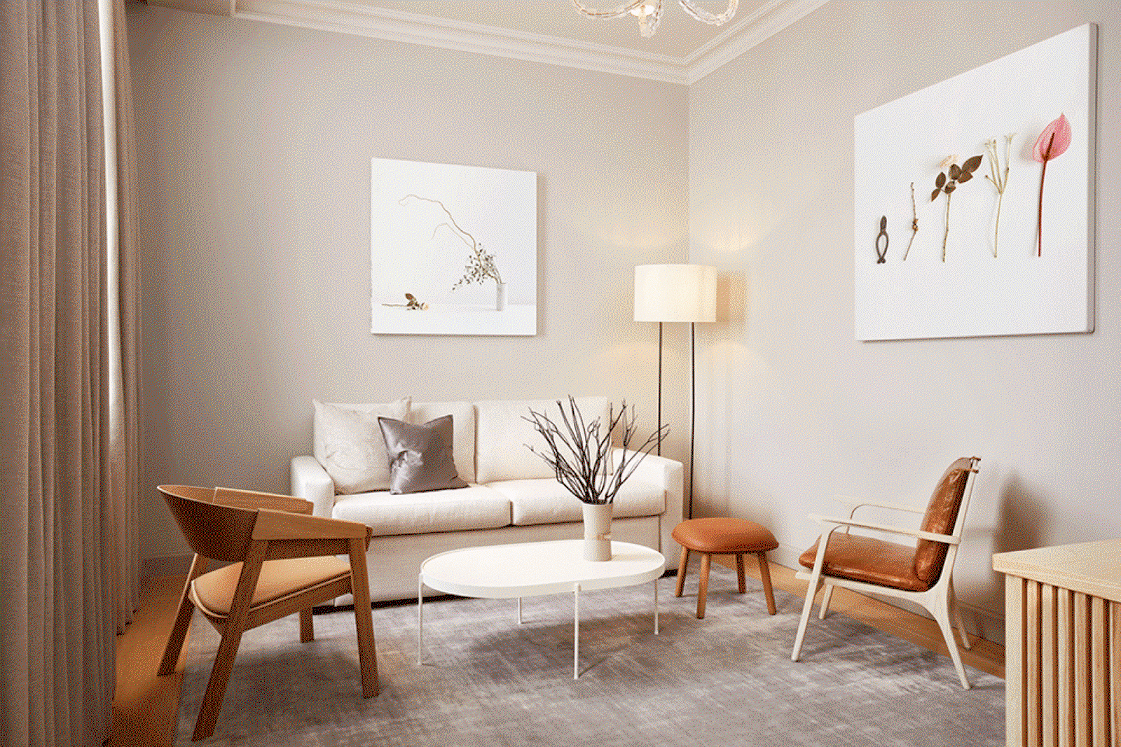 A suite at the new five star Prince Akatoki hotel in London