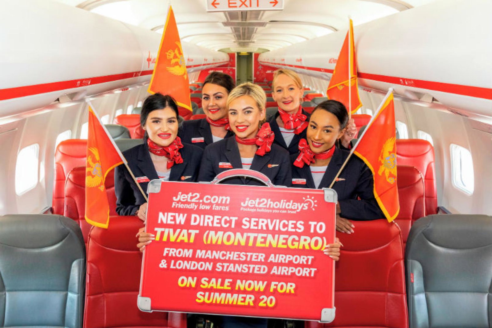 Jet2 will fly to Montenegro from Stansted and Manchester