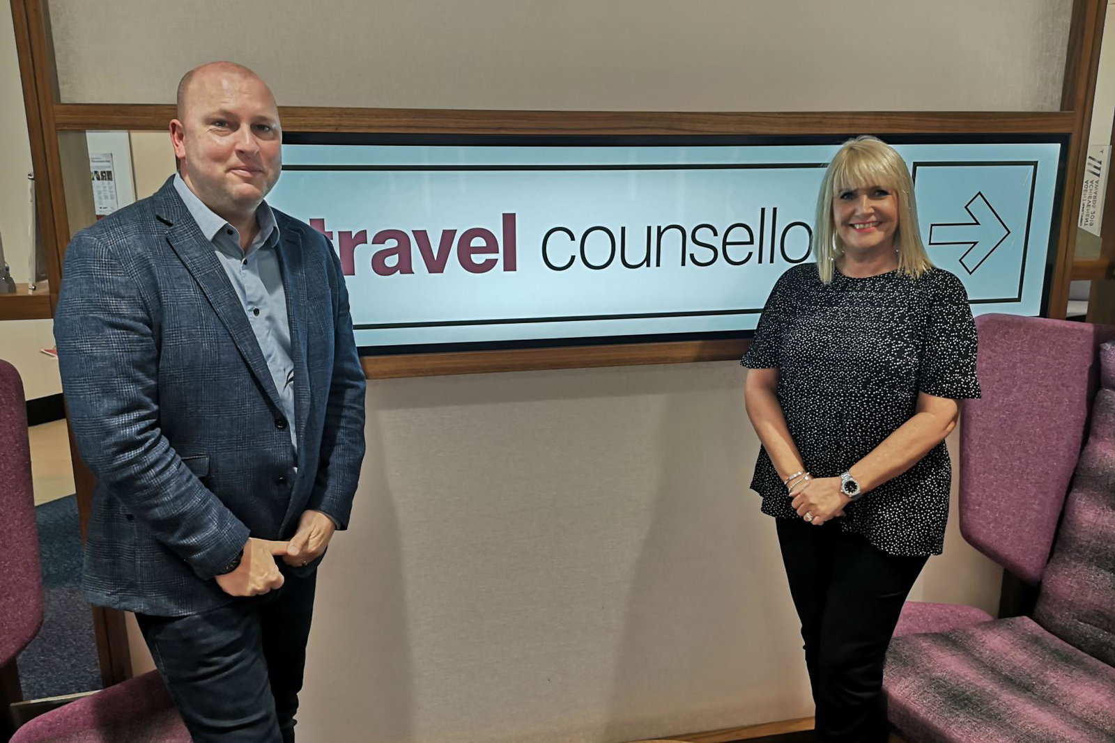 Darren Bien and Jayne Marlor have joined as Thomas Cook liaison officers