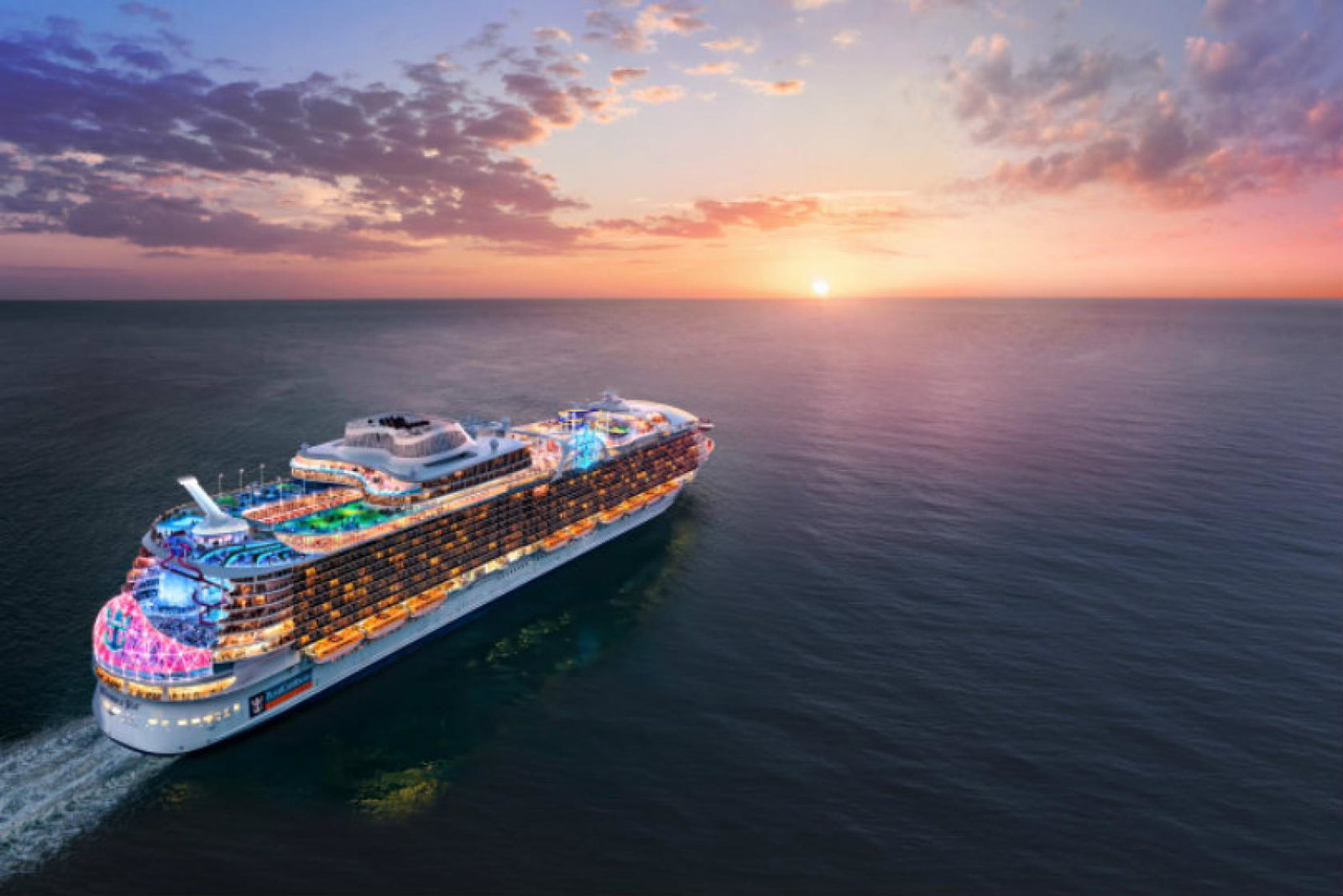 A three-night cruise from Civitavecchia on 27 October 2022, calling at Naples and Barcelona, costs £337pp