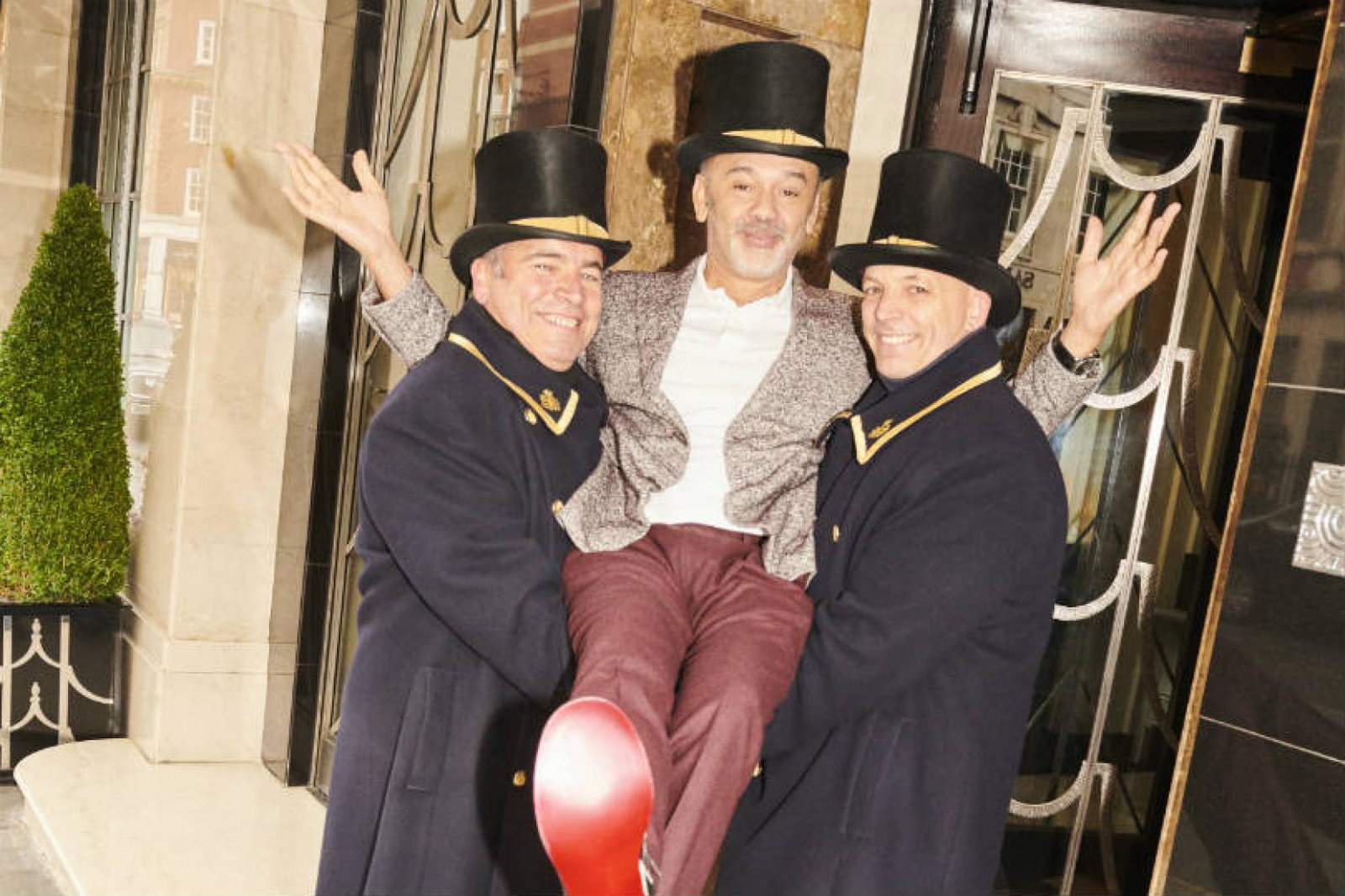 Christian Louboutin at Claridge's