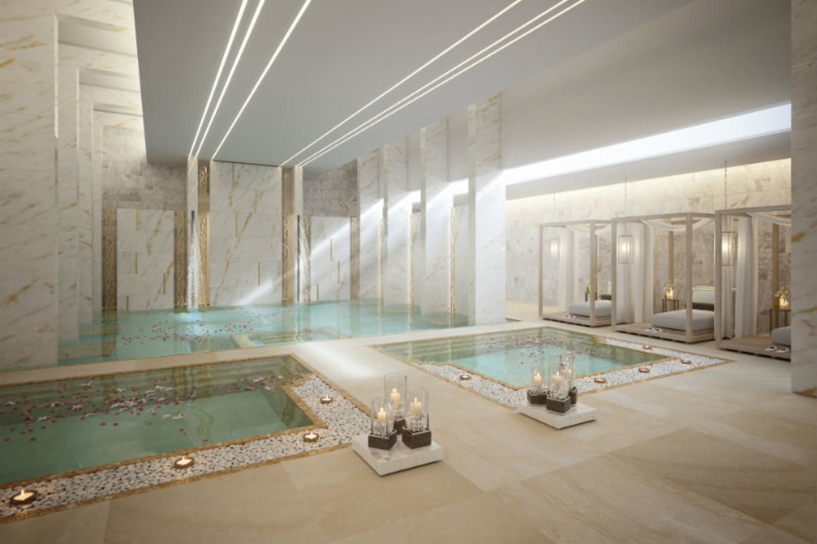 Water Therapy Suite at the new Zulal Wellness Resort