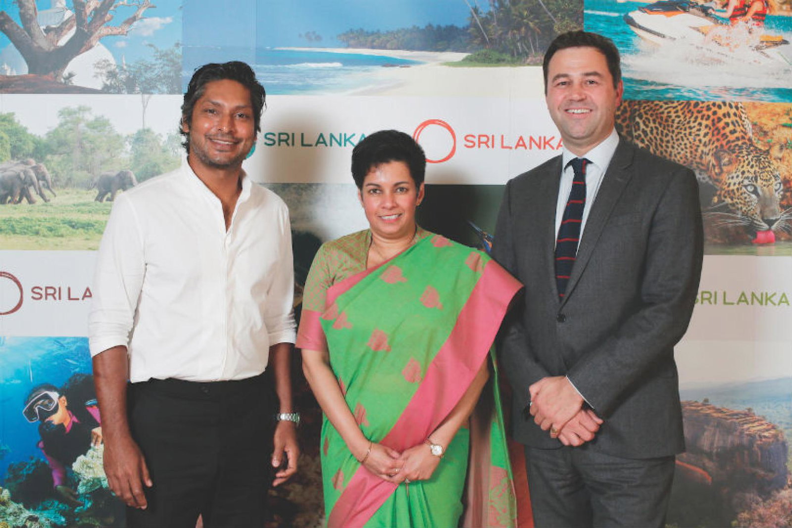 Ex-Sri Lanka cricketer Kumar Sangakkara (left) will be at WTM London