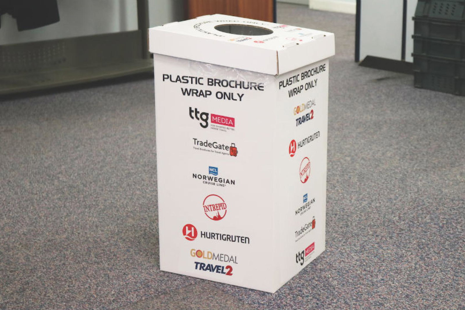 150 agents will trial the new bins