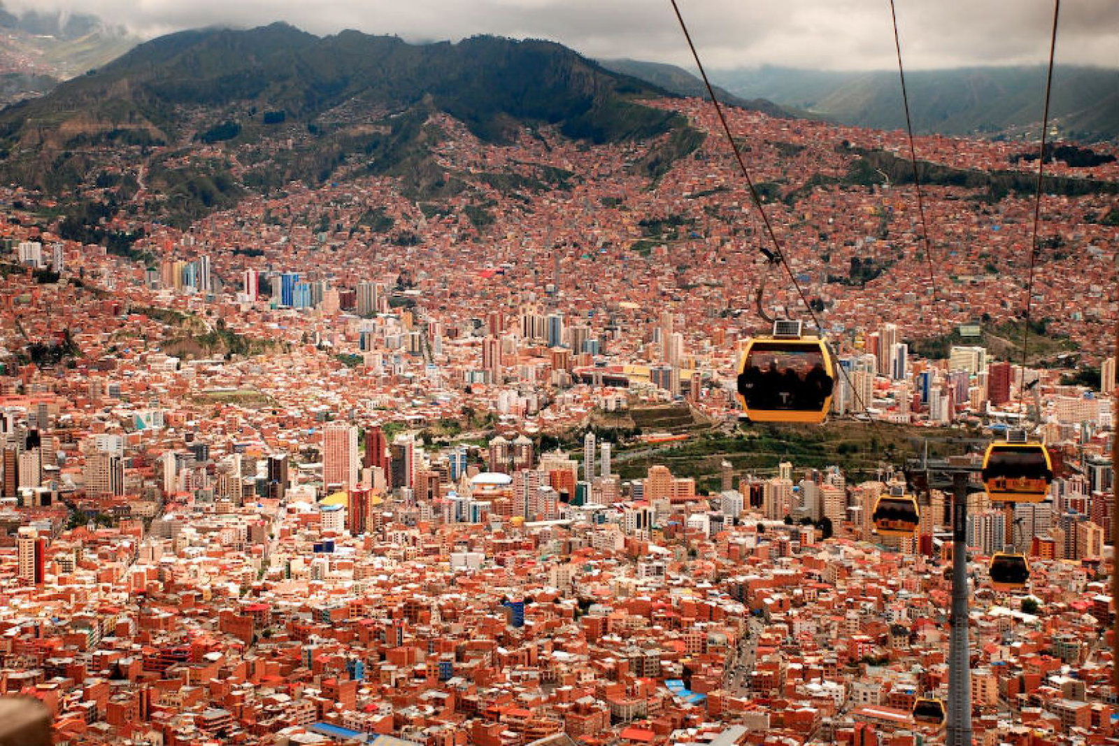There have been clashes in Bolivian capital La Paz (Credit: Yang Jing / Unsplash)