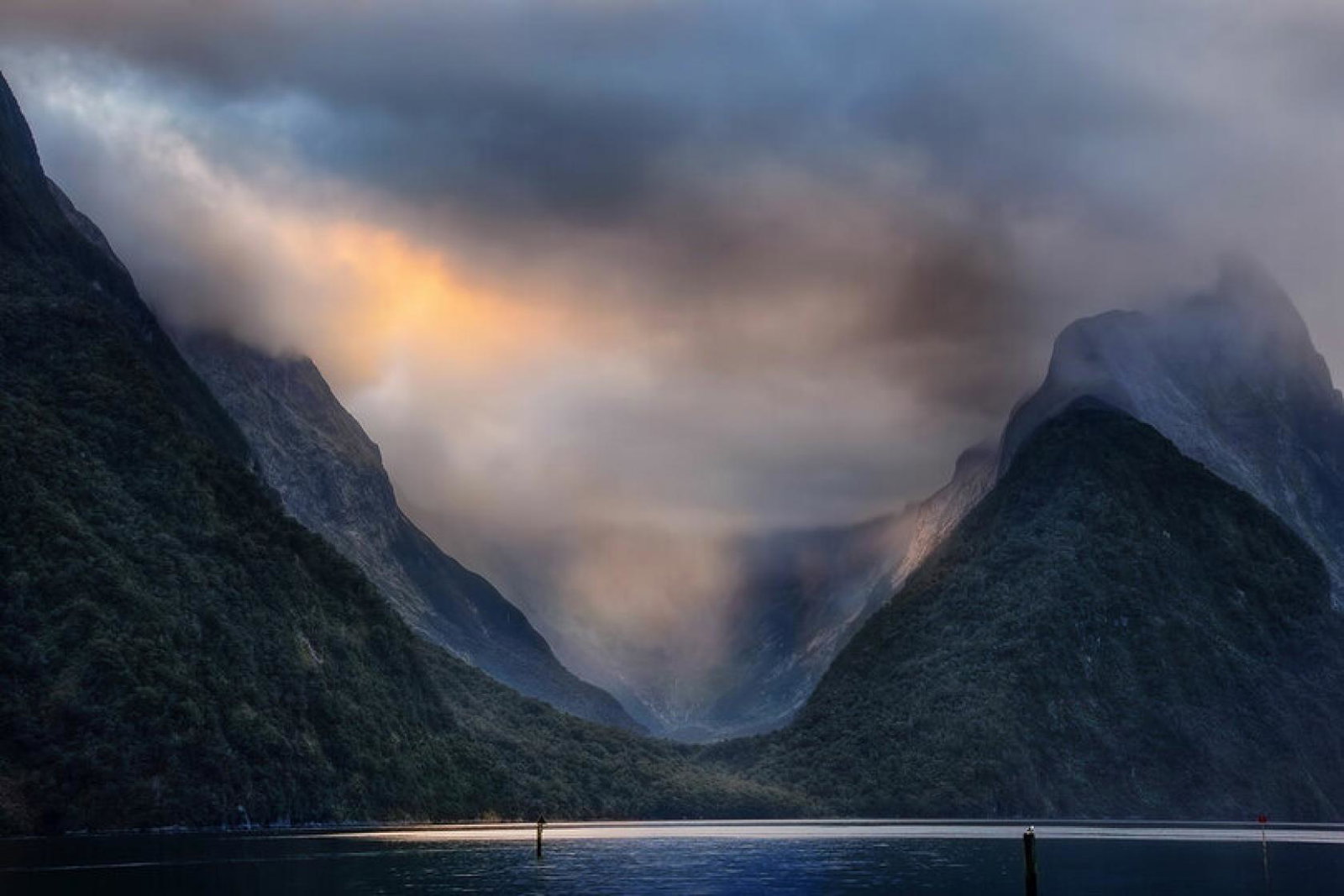 Milford Sound, New Zealand. Photo by Peter Hammer on Unsplash