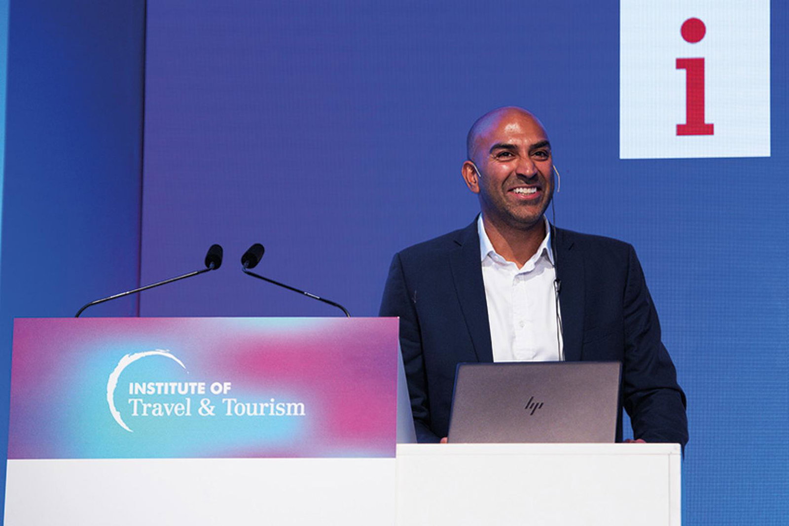 Amar Latif at the ITT Conference 2019