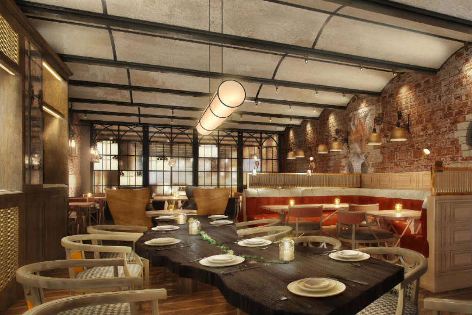 The Yard restaurant will be in The Unbound Collection by Hyatt's first property in the UK