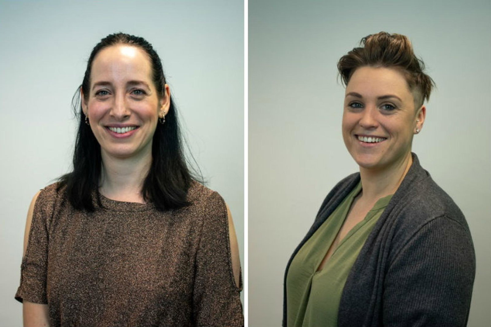 Emily Sutton (left) and Anna Perrott (right)