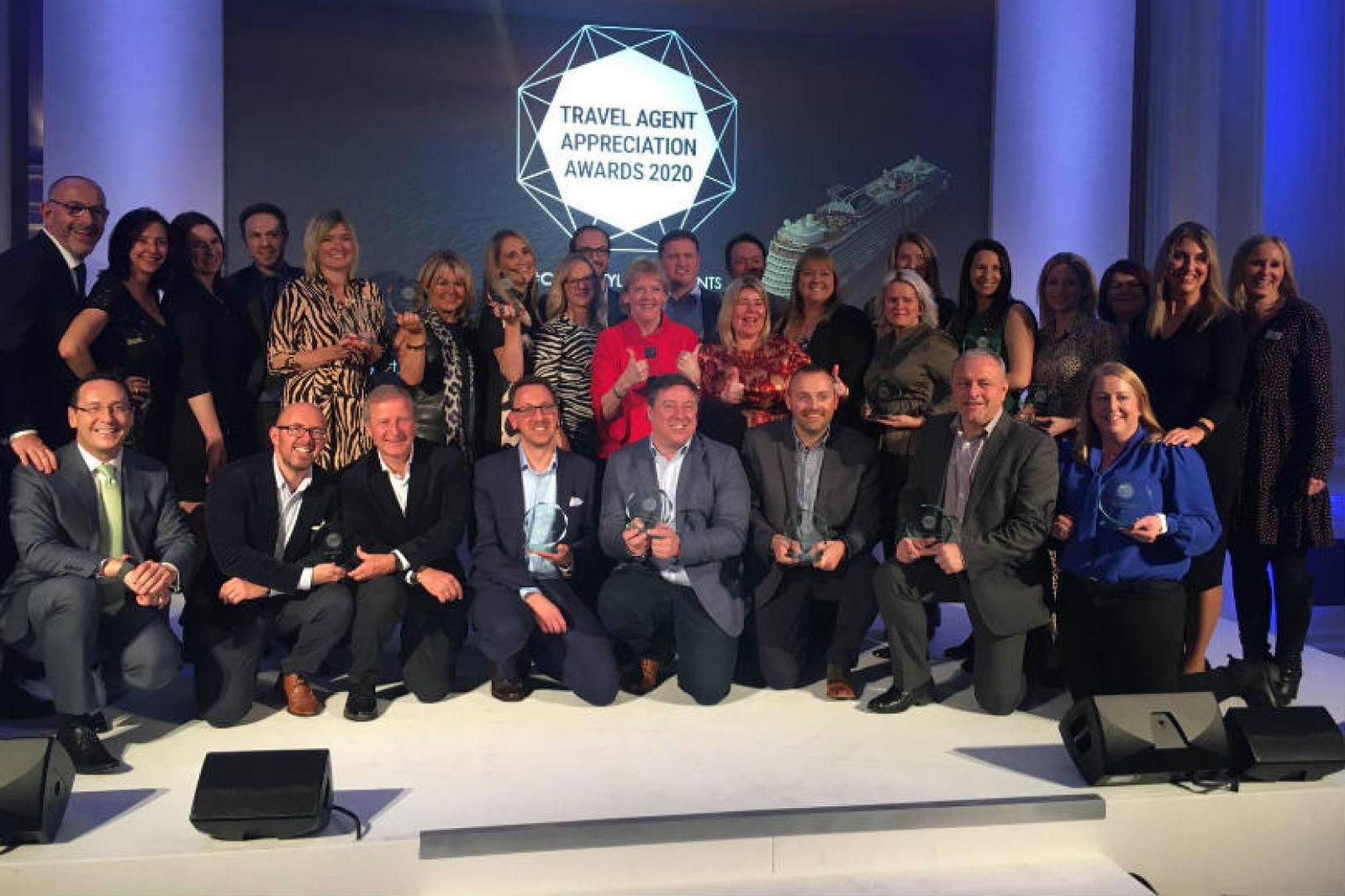 Celebrity honoured top-performing partners in London on Thursday